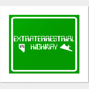 Extraterrestrial Highway - Route 375 Posters and Art